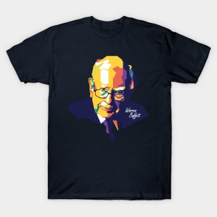 Warren Buffett on Wpap Style T-Shirt